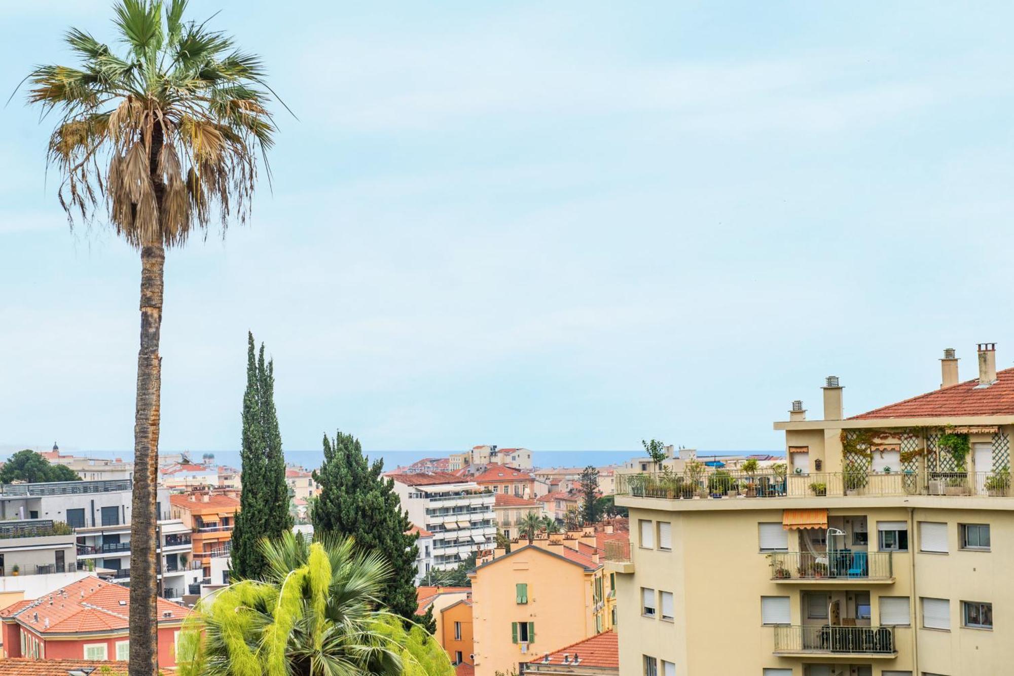 Mont Fleuri- Somptueux 2 Pieces - Parking - Menton Apartamento Exterior foto