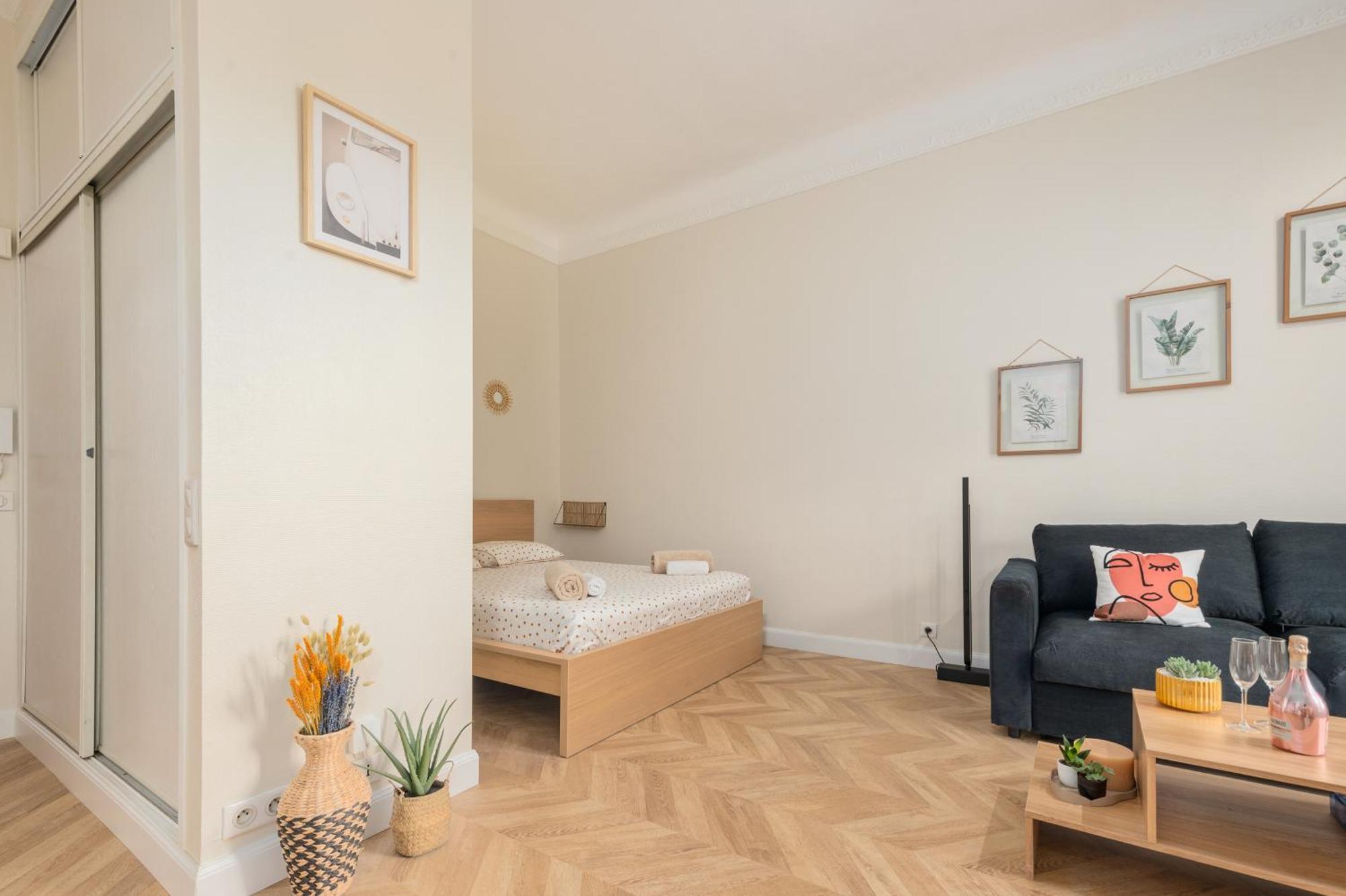 Mont Fleuri- Somptueux 2 Pieces - Parking - Menton Apartamento Exterior foto